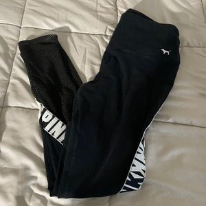 Black and White Leggings by PINK (medium)